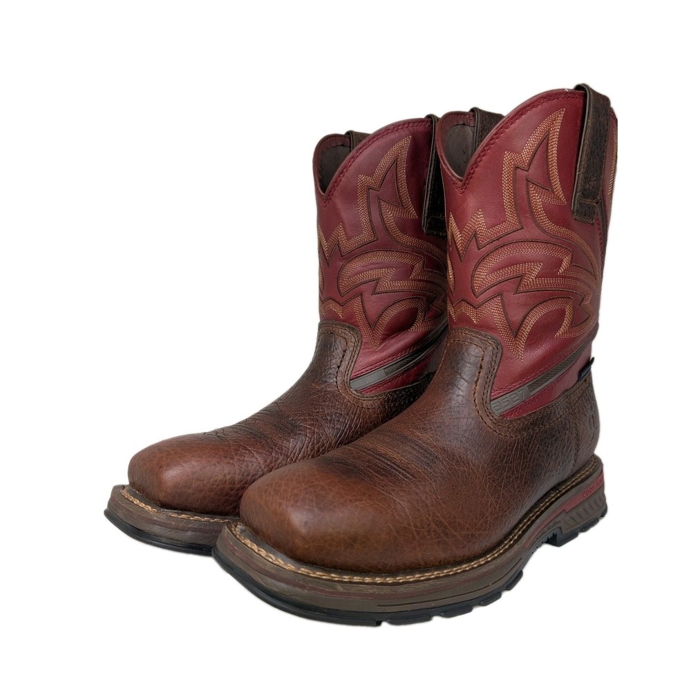 Cody James Men's Work Boots Composite Toe Waterproof Disruptor Western 9.5 EE